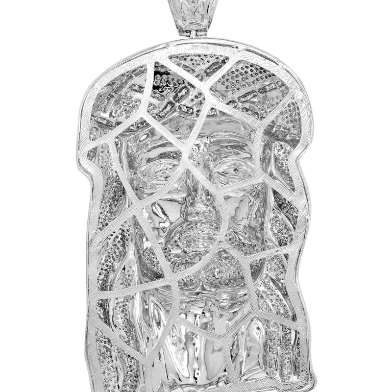 Diamond Jesus Piece | 114 Grams | 13 Carats