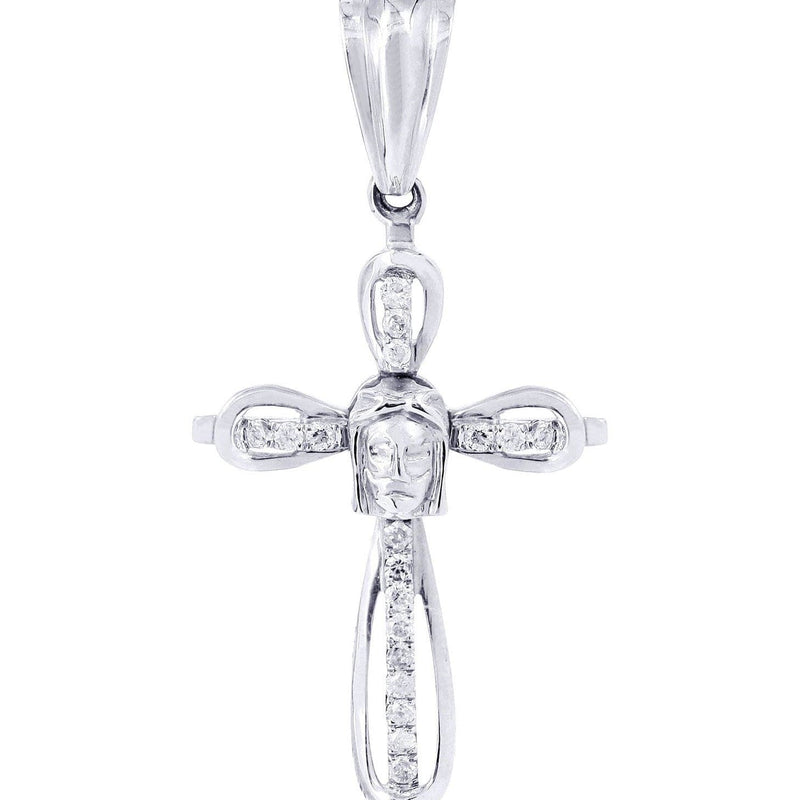 Diamond Cross Pendant | 0.13 Carats | 1.35 Grams