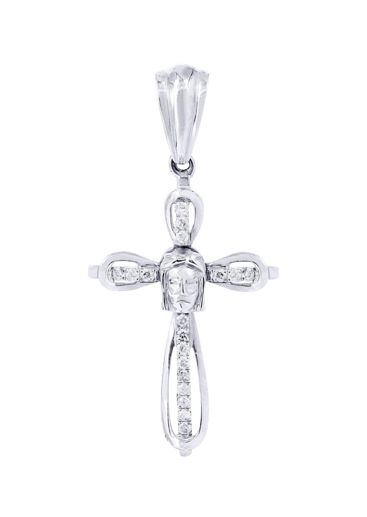 Diamond Cross Pendant | 0.13 Carats | 1.35 Grams