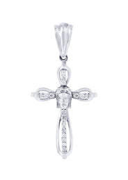 Diamond Cross Pendant | 0.13 Carats | 1.35 Grams