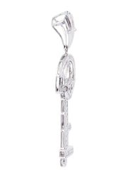 Diamond Key Pendant | 1.03 Carats | 5.96 Grams