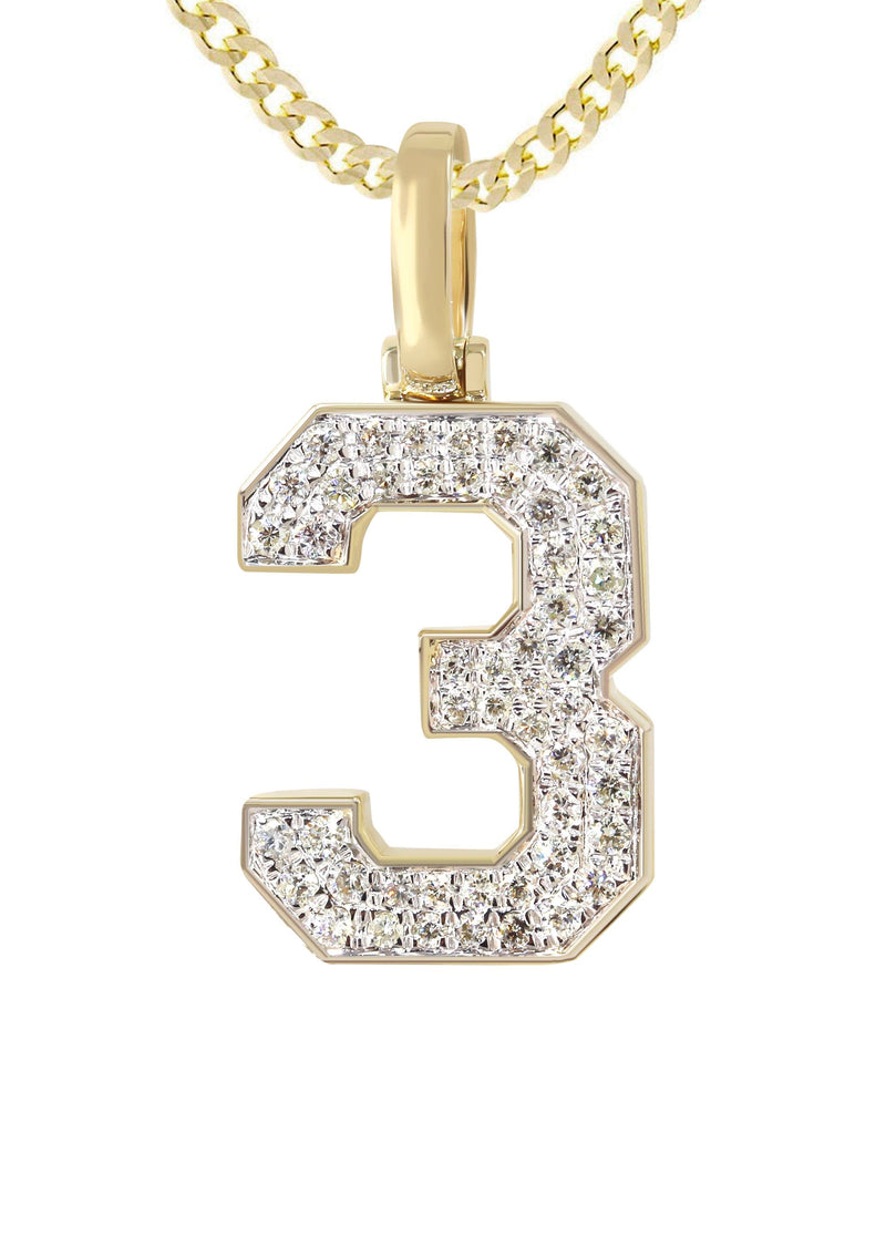 #3 Diamond Pendant Necklace | 0.48 Carats