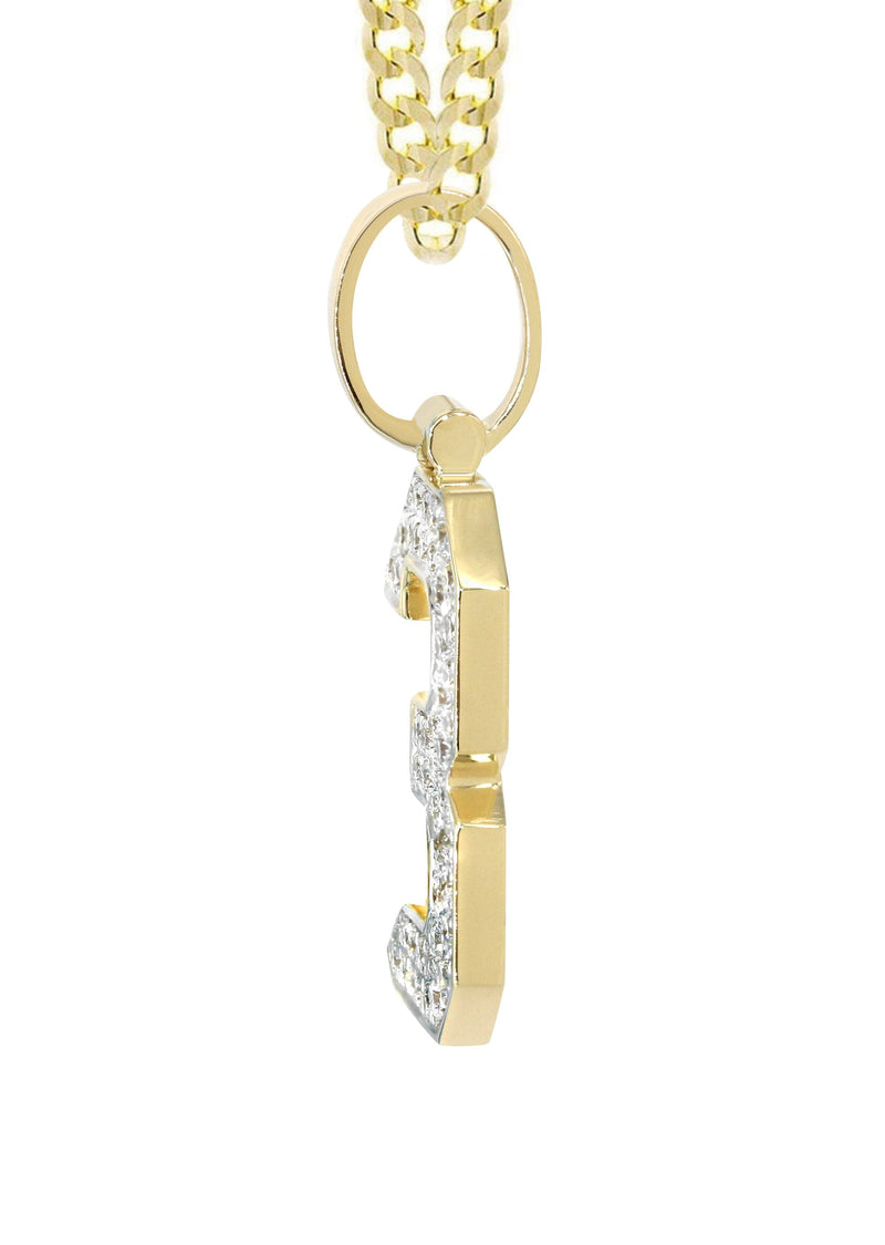 #3 Diamond Pendant Necklace | 0.48 Carats