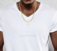 Diamond Cross Pendant | 0.2 Carats | 1.54 Grams