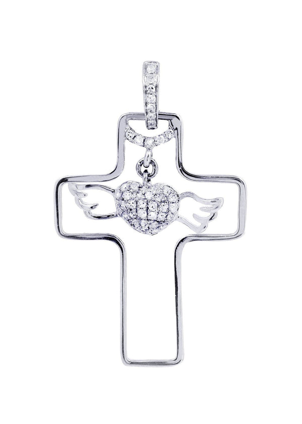Diamond Cross Pendant | 0.24 Carats | 2.13 Grams