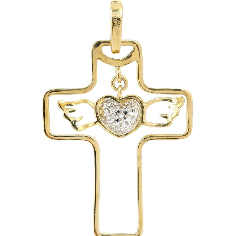 Diamond Cross Pendant | 0.24 Carats | 2.13 Grams