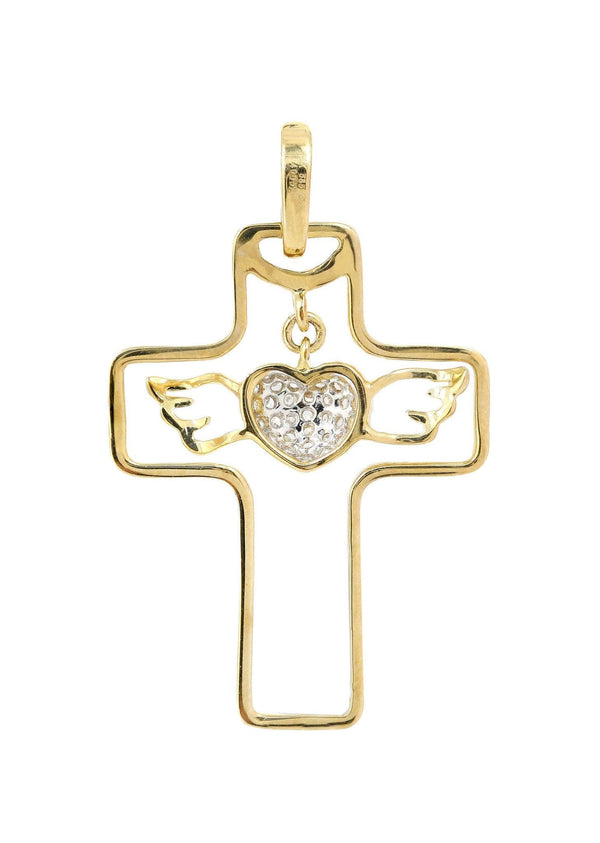 Diamond Cross Pendant | 0.24 Carats | 2.13 Grams