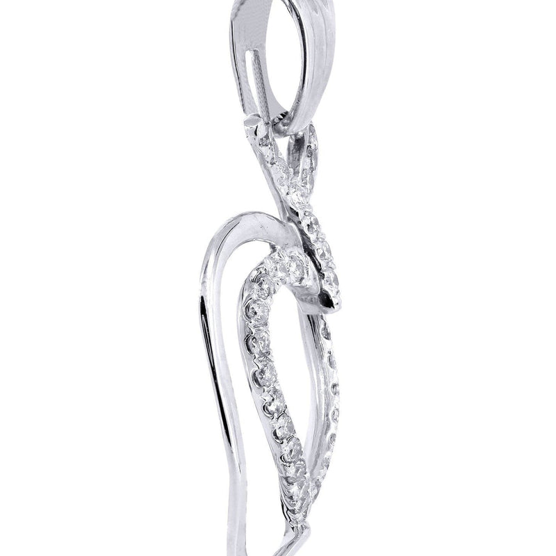 Diamond Apple Pendant | 0.38 Carats | 2.07 Grams
