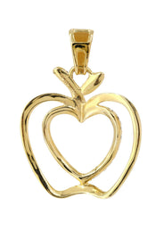 Diamond Apple Pendant | 0.38 Carats | 2.04 Grams