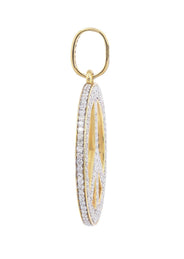 Diamond Peace Pendant | 2.51 Carats | 16.64 Grams