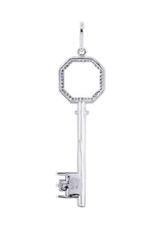 Diamond Key Pendant | 0.14 Carats | 2.51 Grams