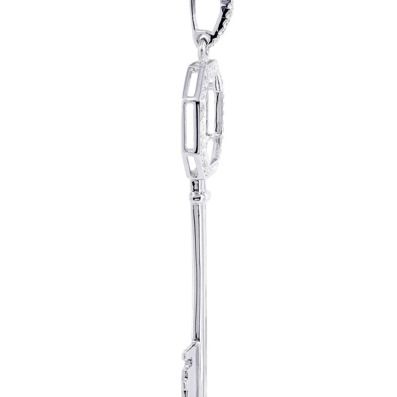 Diamond Key Pendant | 0.14 Carats | 2.51 Grams