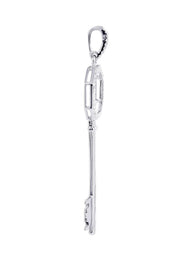 Diamond Key Pendant | 0.14 Carats | 2.51 Grams