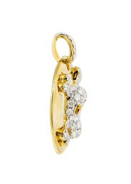 Diamond Skull Pendant | 0.62 Carats | 3.18 Grams