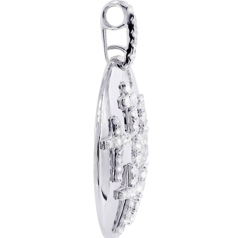 Diamond Cross Pendant | 0.81 Carats | 4.96 Grams