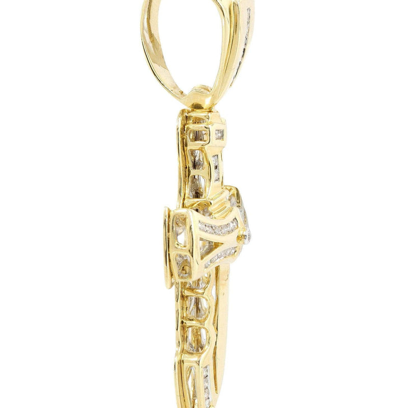 Diamond Cross Pendant | 0.32 Carats | 8.32 Grams