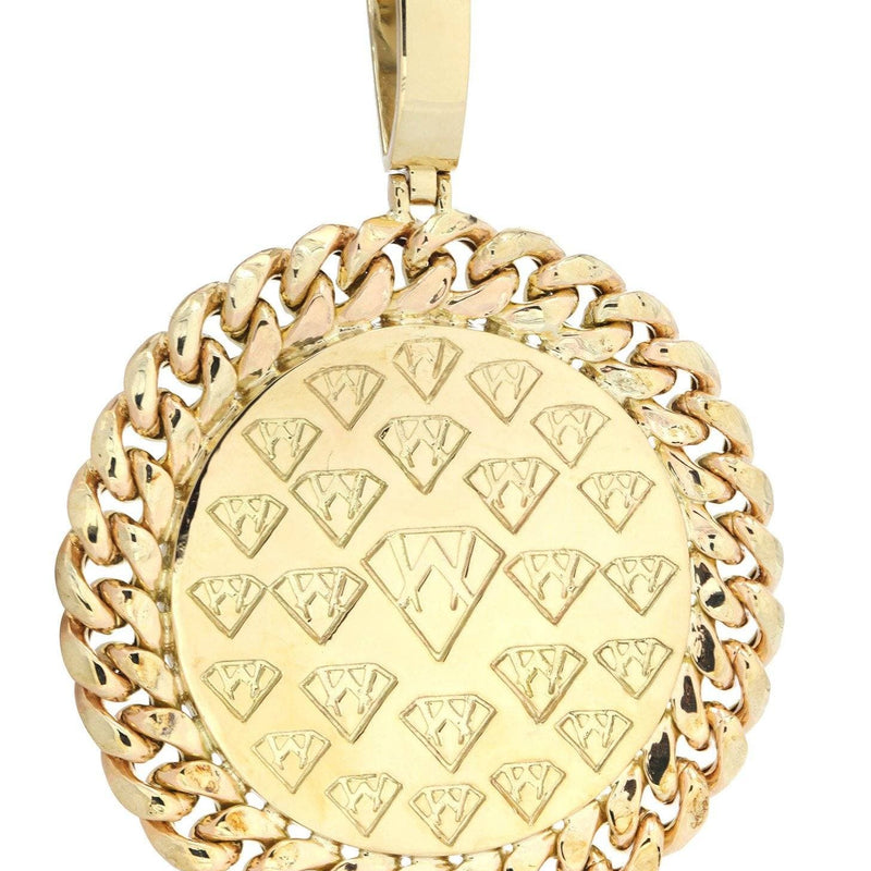 14 Yellow Gold Crown Diamond Necklace | 2.61 Carats