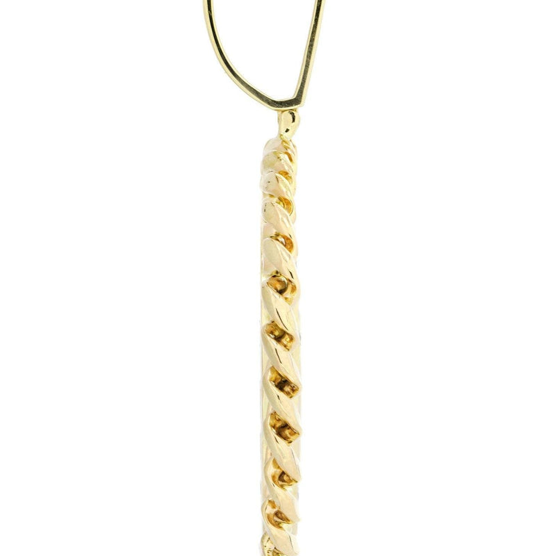 14 Yellow Gold Crown Diamond Necklace | 2.61 Carats