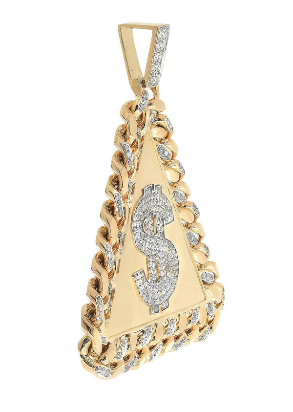Diamond Cross Pendant| 2.33 Carats| 48.34 Grams