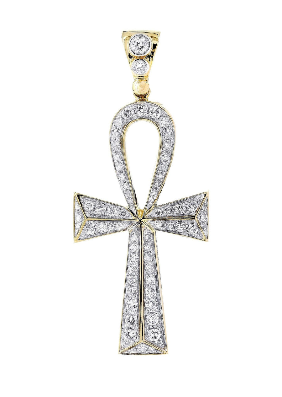 Diamond Cross Pendant |0.44 Carats | 3.71 Grams