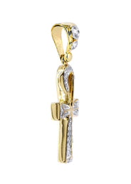 Diamond Ankh Pendant | 0.50 Carats | 2.84 Grams