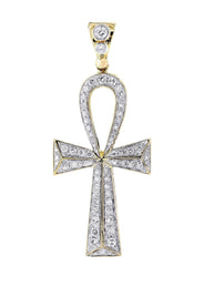 Diamond Ankh Pendant | 1.31 Carats | 9 Grams
