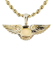 10K Yellow Gold Bentley Diamond Necklace  | 0.54 Carats