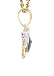 10K Yellow Gold Bentley Diamond Necklace  | 0.54 Carats