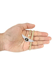 10K Yellow Gold Bentley Diamond Necklace  | 0.54 Carats