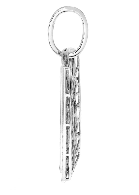Diamond Dog Tag Pendant | 20.72 Grams | 6.3 Carats