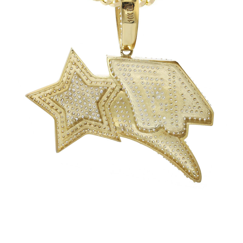 10K Yellow Gold Angel Necklace | Appx. 21 Grams