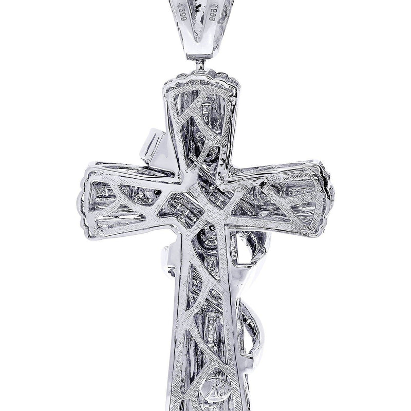 Diamond Cross Pendant| 1.68 Carats| 29.86 Grams