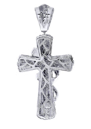 Diamond Cross Pendant| 1.68 Carats| 29.86 Grams