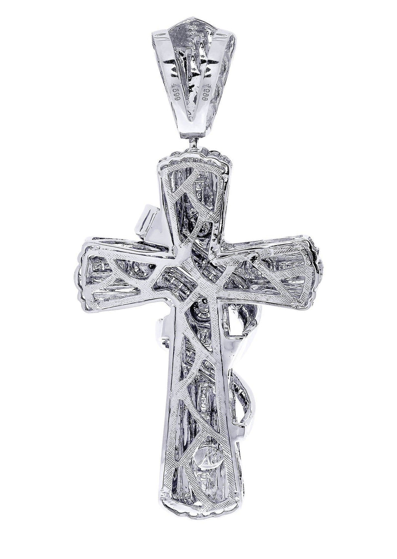 Diamond Cross Pendant| 1.68 Carats| 29.86 Grams