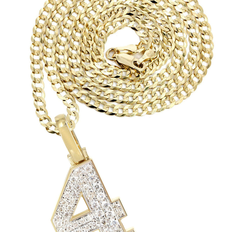 #4 Diamond Pendant Necklace | 0.44 Carats