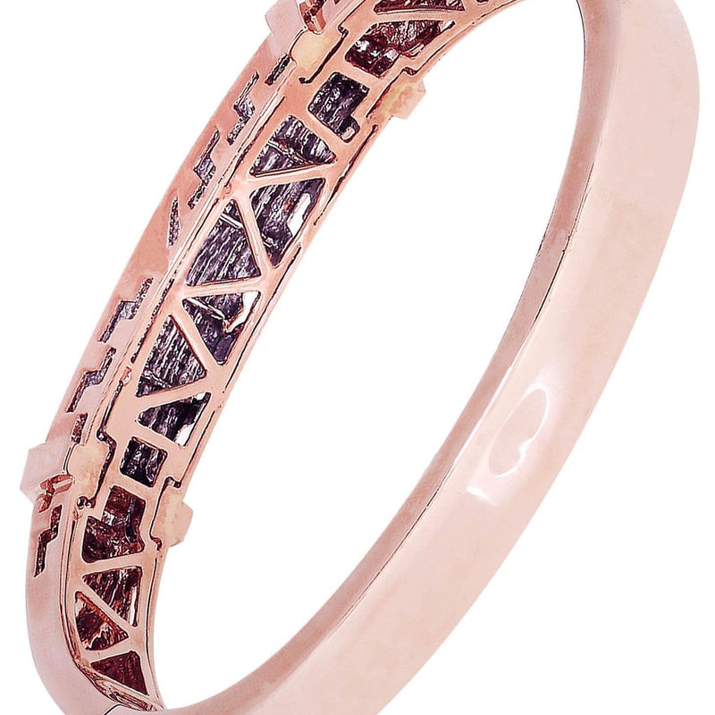 Mens Diamond Bangle Rose Gold| 1.46 Carats| 44.97 Grams