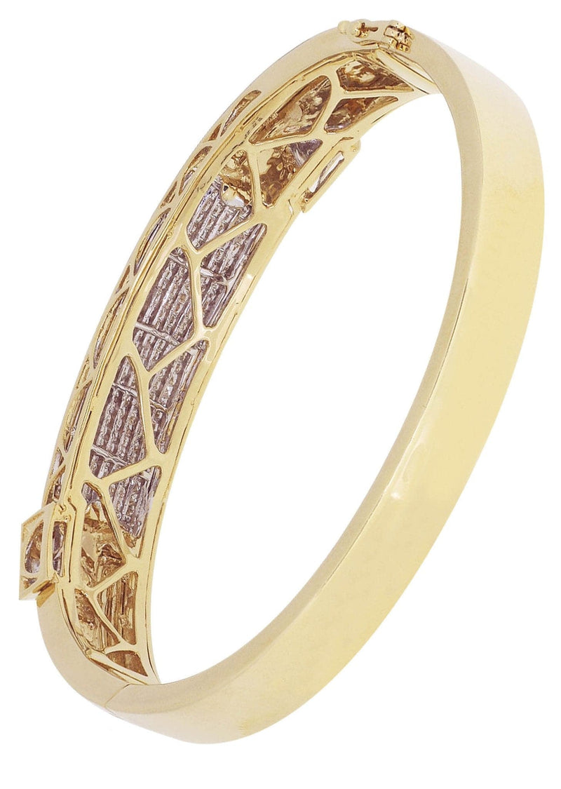 Mens Diamond Bracelet Yellow Gold| 2.36 Carats| 44.34 Grams