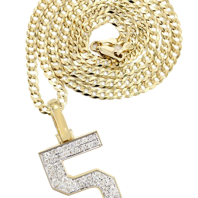 #5 Diamond Pendant Necklace | 0.46 Carats
