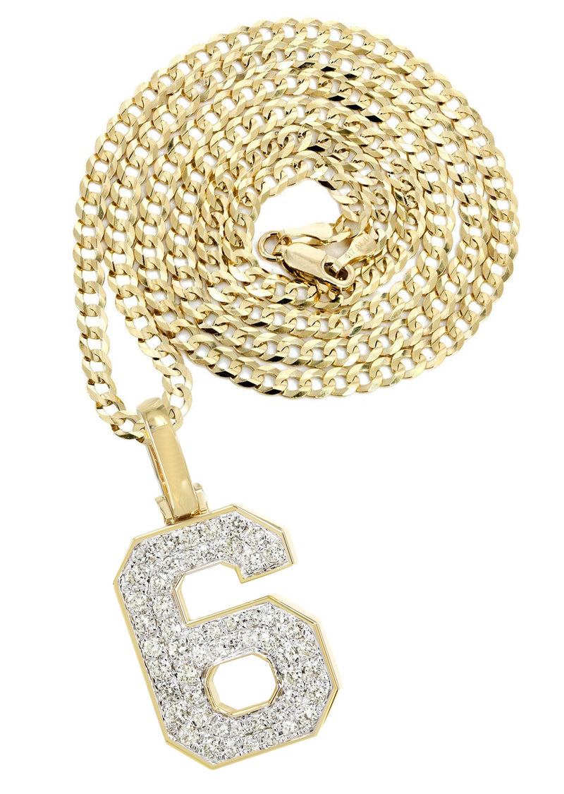 #6 Diamond Pendant Necklace | 0.67 Carats