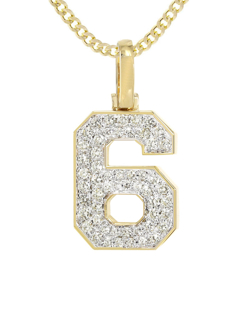 #6 Diamond Pendant Necklace | 0.67 Carats
