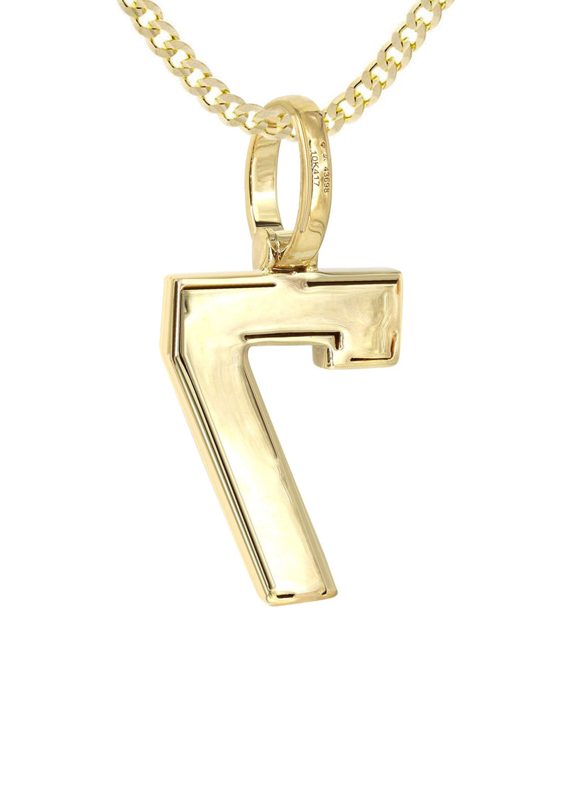 #7 Diamond Pendant Necklace | 0.28 Carats