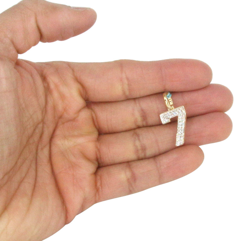 #7 Diamond Pendant Necklace | 0.28 Carats