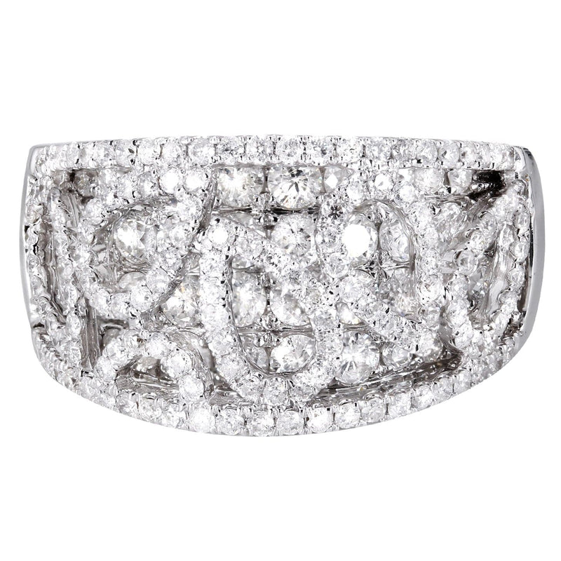 14K Ladies Diamond Cocktail Ring | 2.19 Carats | 7.65 Grams