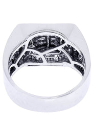White Gold Mens Diamond Ring| 0.68 Carats| 12.99 Grams