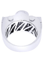 White Gold Mens Diamond Ring| 2.69 Carats| 17.59 Grams