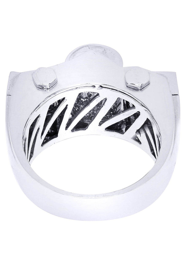 White Gold Mens Diamond Ring| 2.69 Carats| 17.59 Grams