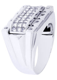 White Gold Mens Diamond Ring| 1.33 Carats| 13.87 Grams