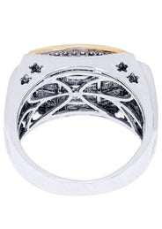 White Gold Mens Diamond Ring| 1.68 Carats| 11.24 Grams