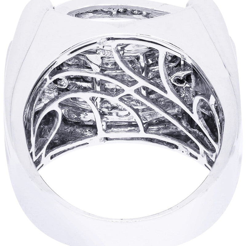 White Gold Mens Diamond Ring| 1.84 Carats| 18.66 Grams