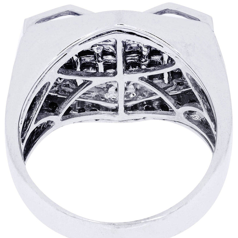 White Gold Mens Diamond Ring| 1.14 Carats| 12.43 Grams